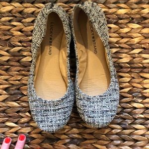 Lucky brand pattern flats